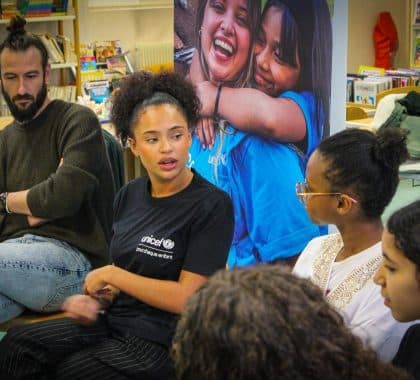 Être jeune et s'engager : Paola Locatelli rencontre des collégiens